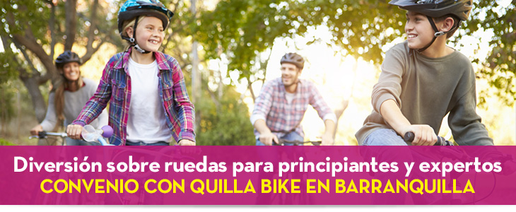 Diversi�n sobre ruedas para principiantes y expertos Convenio con Quilla Bike en Barranquilla