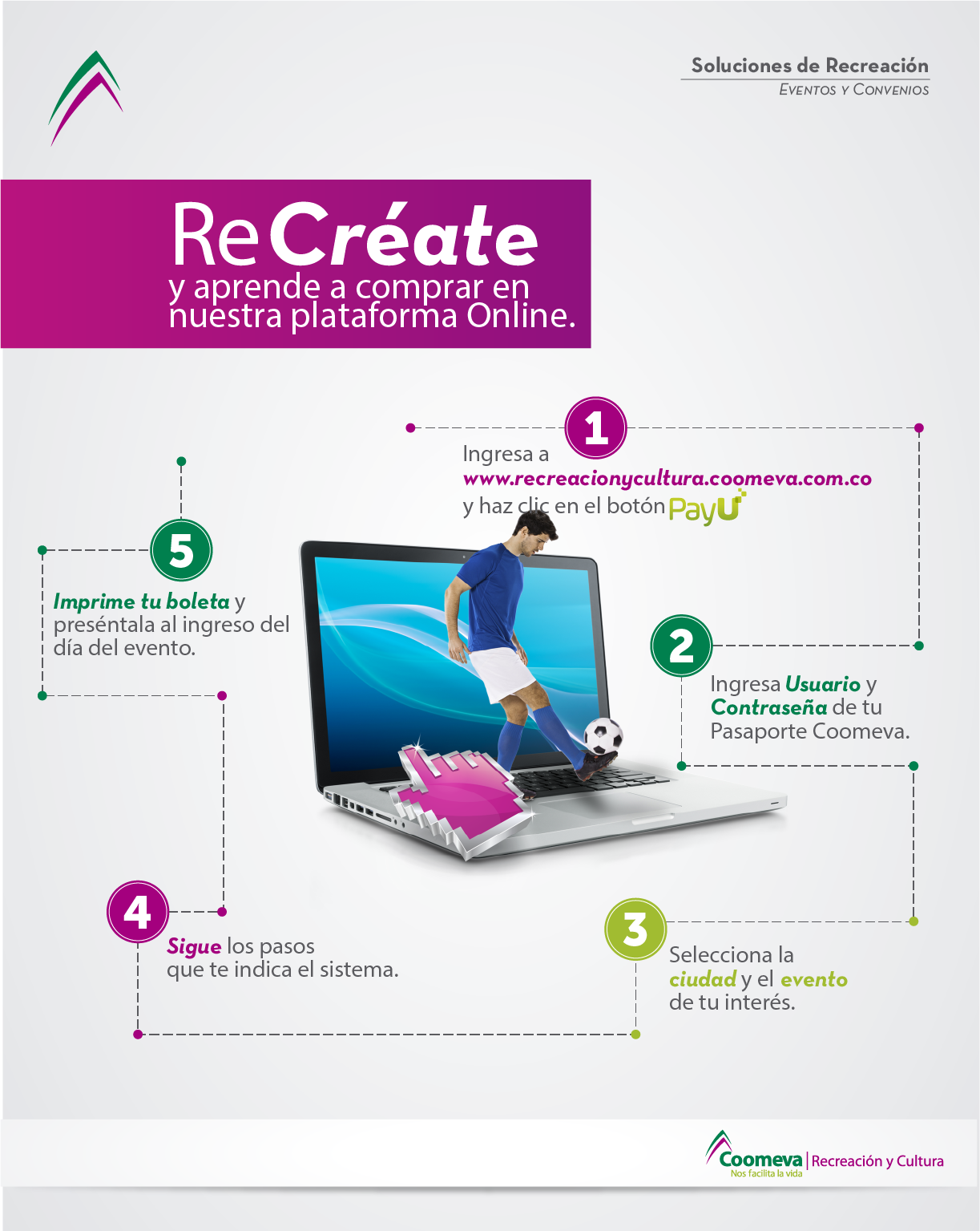 ReCr�ate y aprende a comprar en nuestra plataforma online