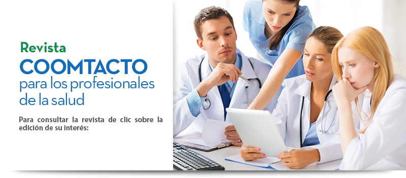 Revista  COOMTACTO para los profesionales de la salud