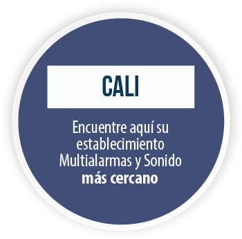 Cali  Encuentre aqu� su establecimiento Multialarmas y Sonido m�s cercano