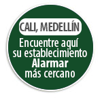 CALI, MEDELL�N Encuentre aqu�  su establecimiento Alarmar m�s cercano
