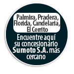 PALMIRA-PRADERA-FLORIDA-CANDELARIA-EL CERRITO Encuentre aqu� su concesionario Sumoto S.A. m�s cercano