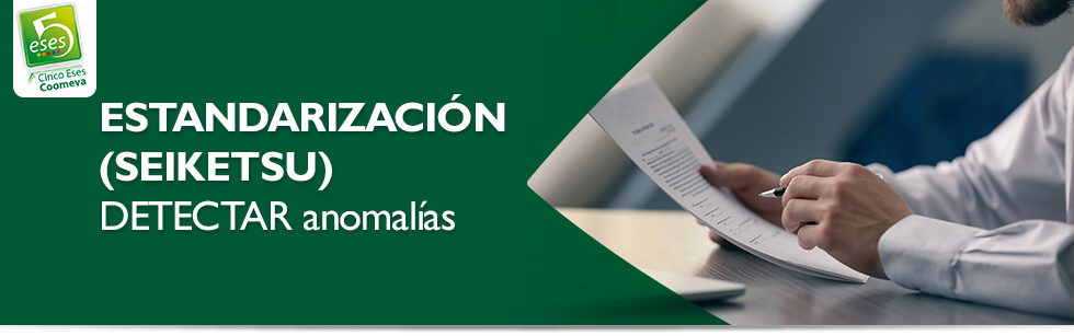 Estandarizaci�n (SEIKETSU)   DETECTAR anomal�as