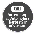 CALI Encuentre aqu� su Automotora Norte y Sur m�s cercana